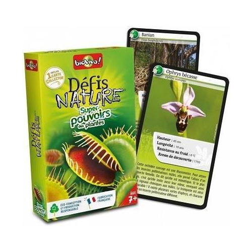 Jeux/Peluches - DEFIS NATURE - SUPER POUVOIR DES PLANTES