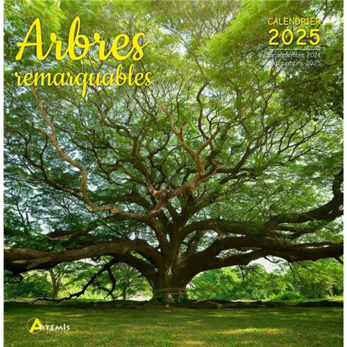 Agendas/Calendriers - CALENDRIER ARBRES REMARQUABLES 2025