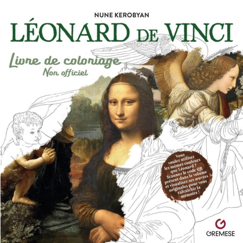 Coloriages - LEONARD DE VINCI - LIVRE DE COLORIAGE NON OFFICIEL