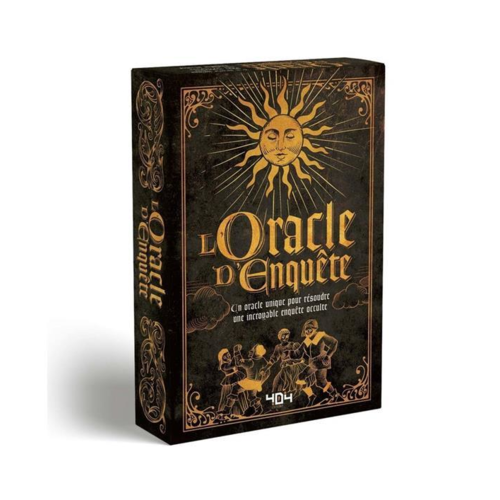 Esotérisme - L'ORACLE D'ENQUETE - UN ORACLE UNIQUE POUR RESOUDRE UNE INCROYABLE ENQUETE OCCULTE