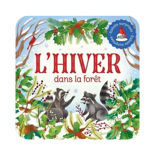 Livres jeunesse - RABATS SURPRISES L'HIVER DANS LA FORET