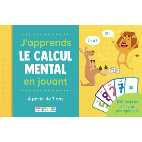 Jeux/Peluches - J'APPRENDS LE CALCUL MENTAL EN JOUANT - A PARTIR DE 7 ANS